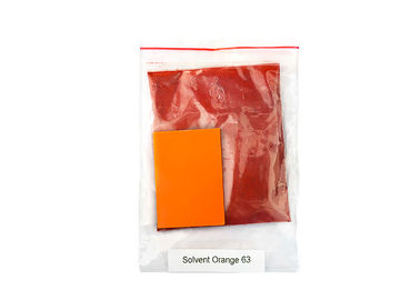 CAS No 16294-75-0 Fluorescent Red GG Solvent Orange 63 Pencelupan untuk PS