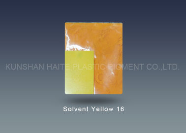 Tinta Pelarut Tinta Pencetakan, Solvent Yellow 16 CAS 4314 14 1 Densitas 0.37g / cm³