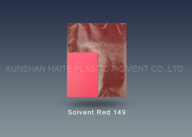 CAS NO.71902-18-6 Solvent Red 149 Tahan Panas 300 untuk Resin Termoplastik