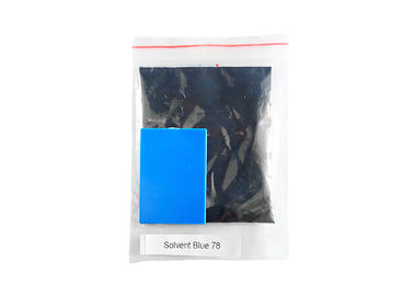 SB 78 Bubuk Pelarut Biru Pewarna 25Kg Per Drum Kepadatan 1.30 g / cm3