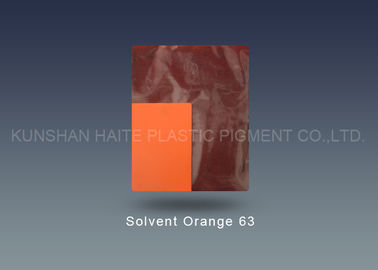 NOMER CAS. 16294-75-0 Solvent Orange 63 Fluorescent Red GG Tahan Panas 314°C Pewarna Untuk PS