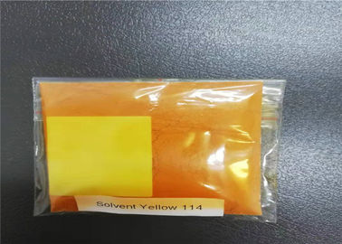 CAS No.75216 45 4 Pelarut Kuning 114 Pewarna Pelarut Pencelupan Plastik yang larut dalam minyak