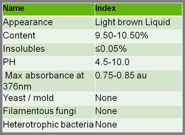 PTSA 10% CAS 59572-10-0 Fluorescent Tracer Absorbance 0.75-0.85au pada 376nm