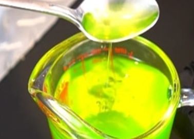 Pelarut Hijau 7 CAS NO.6358-69-6 Pewarna Bubuk Kuning Neon untuk Tinta
