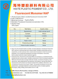 CAS NO 276878-97-8 PH 4.5 Polimer berlabel Mengandung Fluorescent Monomer