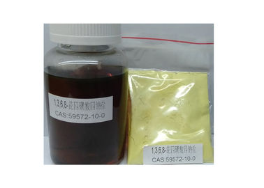 ISO9001 Pyrene-1,3,6,8-Tetrasulfonate CAS 59572 10 0 Bubuk Kuning Muda