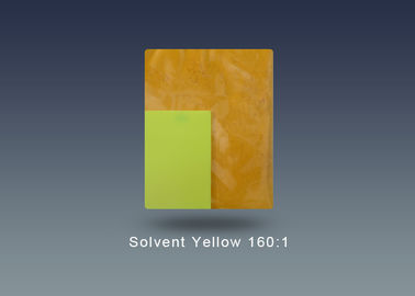 Kuning Pelarut 160/1 Tahan Panas pada 260 ° C Pewarna dalam Bahan Minyak dan Cat