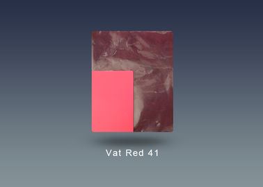 CAS 522-75-8 Vat Merah 41 Merah Bubuk Pewarna Beton Untuk PS/PMMA
