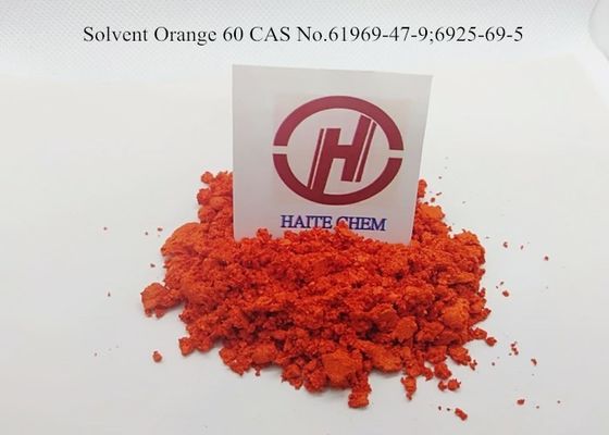 Pewarna Larut Minyak Solvent Orange 60 untuk Pewarnaan Bahan Plastik